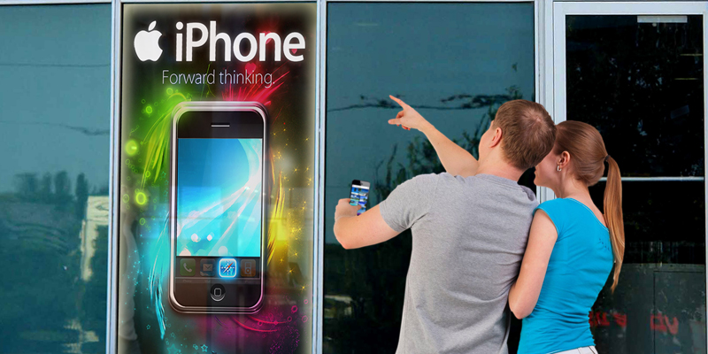 Ultravision In-Window 4'x6' LED Display